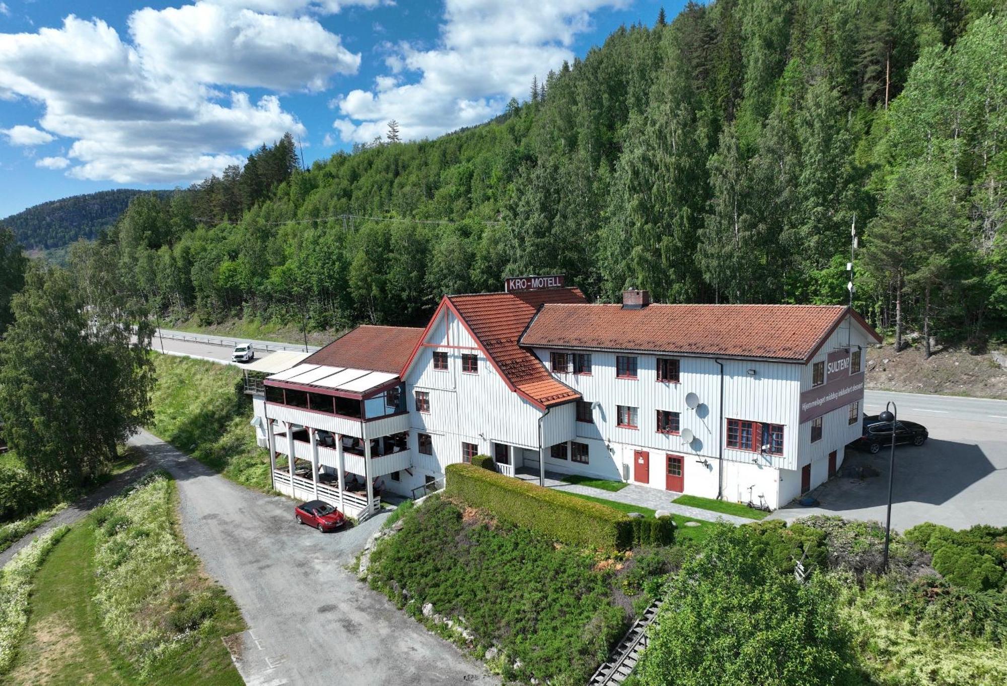 Kroderen Kro & Motel As Hamremoen Esterno foto